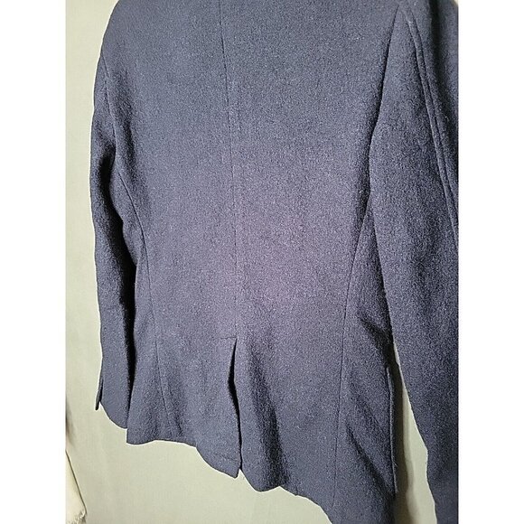 Club Monaco 100% Wool Navy Jacket Blazer Button Up Size S, Classic! - Picture 4 of 12